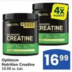 Albertsons Optimum Nutrition Creatine offer