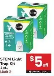 Albertsons Stem light trap kit offer