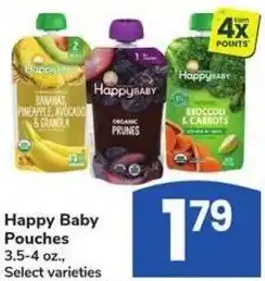 Albertsons Happy Baby Pouches offer