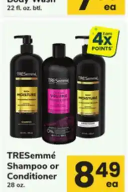 ACME TRESemmé Shampoo or Conditioner offer