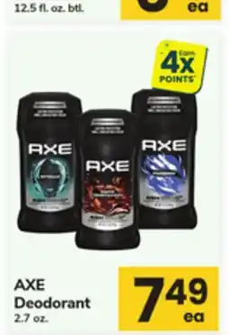 ACME AXE Deodorant offer