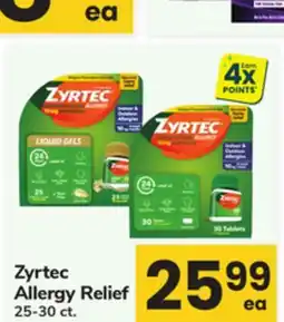 ACME Zyrtec Allergy Relief offer