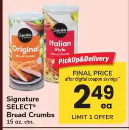ACME Signature SELECT Bread Crumbs offer