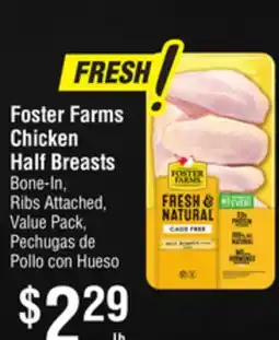 Smart & Final Foster Farms Chicken Half Breasts offer