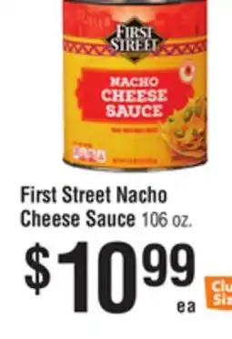 Smart & Final First Street Nacho Cheese Sauce offer