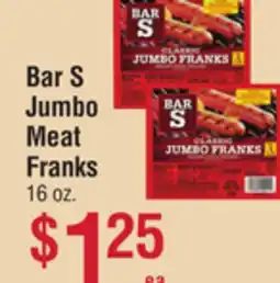 Smart & Final Bar S Jumbo Meat Franks offer
