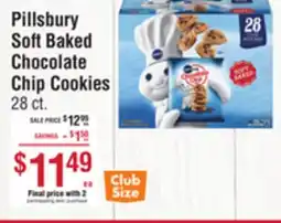 Smart & Final Pillsbury Soft Baked Chocolate Chip Cookies offer