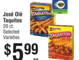 Smart & Final José Olé Taquitos offer