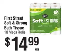 Smart & Final First Street Soft & Strong Bath Tissue offer