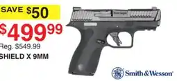 Dunham's Sports SMITH & WESSON SHIELD X 9MM offer