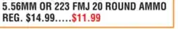 Dunham's Sports WINCHESTER 5.56MM OR 223 FMJ 20 ROUND AMMO offer