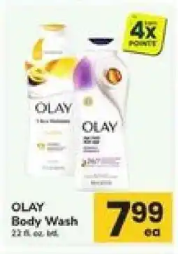 Safeway Olay Body Wash offer