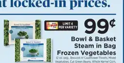 ShopRite Bowl & Basket Steam In Bag Frozen Vegetables offer