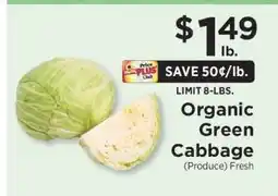 ShopRite Organic Green Cabbage offer