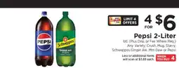 ShopRite Pepsi 2-Liter offer