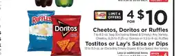 ShopRite Cheetos, Doritos, or Ruffles offer