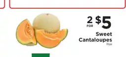 ShopRite Sweet Cantaloupes offer