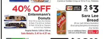 ShopRite Entenmann's Donuts offer