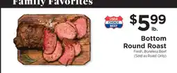 ShopRite Bottom Round Roast offer