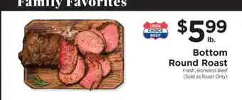 ShopRite Bottom Round Roast offer