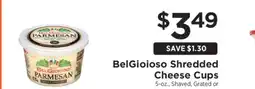ShopRite BelGioioso Shredded Cheese Cups offer