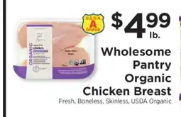 ShopRite Wholesome Pantry Organic Chicken Breast offer