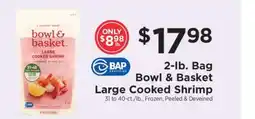 ShopRite Bowl & Basket Large Cooked Shrimp offer