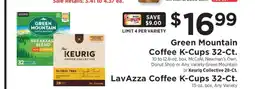 ShopRite Green Mountain Coffee K-Cups 32-Ct offer
