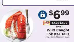 ShopRite Wild-Caught Lobster Tails offer