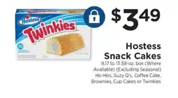 ShopRite Hostess Snack Cakes offer