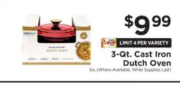 ShopRite 3-Qt. Cast Iron Dutch Oven offer