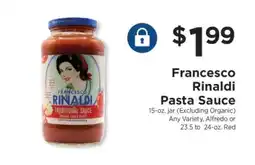 ShopRite Francesco Rinaldi Pasta Sauce offer