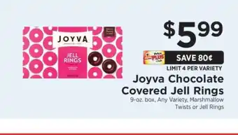 ShopRite Joyva Chocolate Covered Jell Rings offer