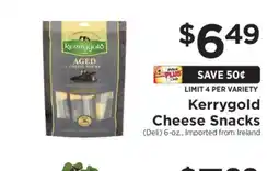 ShopRite Kerrygold Cheese Snacks offer