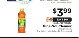 ShopRite Pine-Sol Cleaner offer