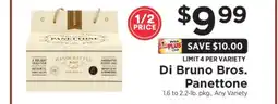 ShopRite Di Bruno Bros. Panettone offer