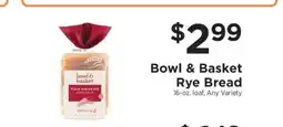 ShopRite Bowl & Basket Rye Bread offer