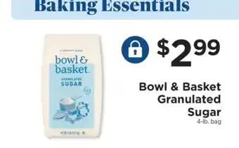 ShopRite Bowl & Basket Granulated Sugar offer