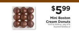 ShopRite Mini Boston Cream Donuts offer