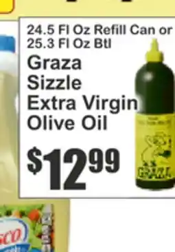 Food Universe Graza Sizzle Extra Virgin Olive Oil offer