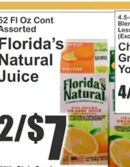 Food Universe Florida's Natural Juice offer