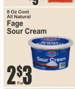 Food Universe Fage Sour Cream offer