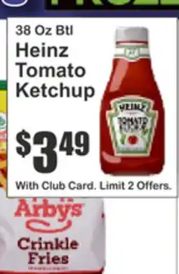Food Universe 38 Oz Btl Heinz Tomato Ketchup offer