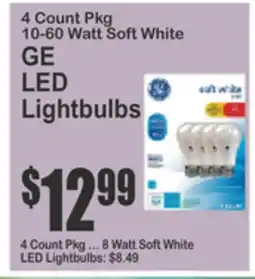 Food Universe GE LED Lightbulbs offer