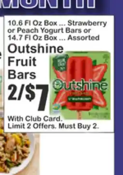 Food Universe Outshine Fruit Bars offer