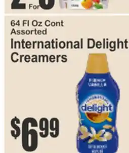 Food Universe 64 Fl Oz Cont Assorted International Creamers offer