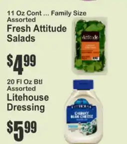 Food Universe Fresh Attitude Salads offer