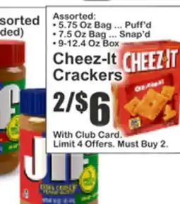 Food Universe Assorted Cheez-It Crackers offer