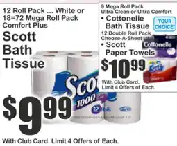 Food Universe Scott Bath Tissue offer