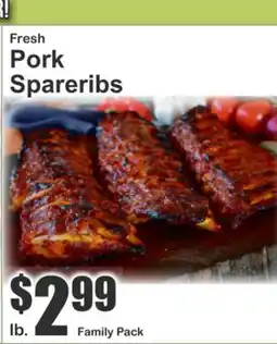 Food Universe Fresh Pork Spareribs offer